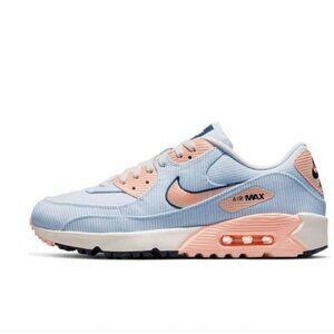 Nike Air Max 90 NRG Seersucker Golf Shoes PGA Master's Sneakers Size Men's 10